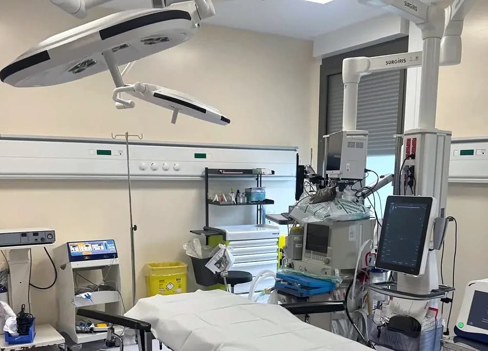 Salle d’intervention du Groupe Hospitalier Privé Ambroise Paré – Hartmann